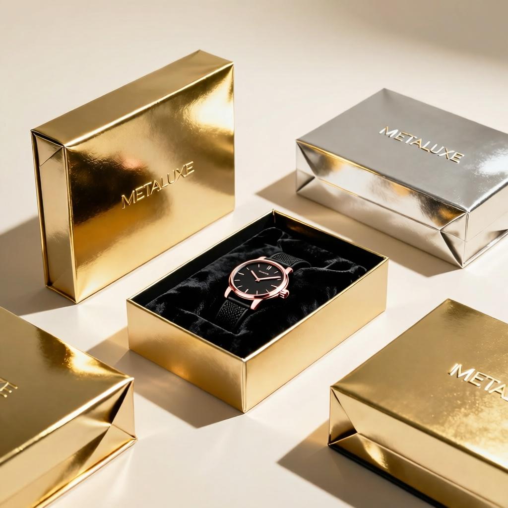 custom metalized boxes